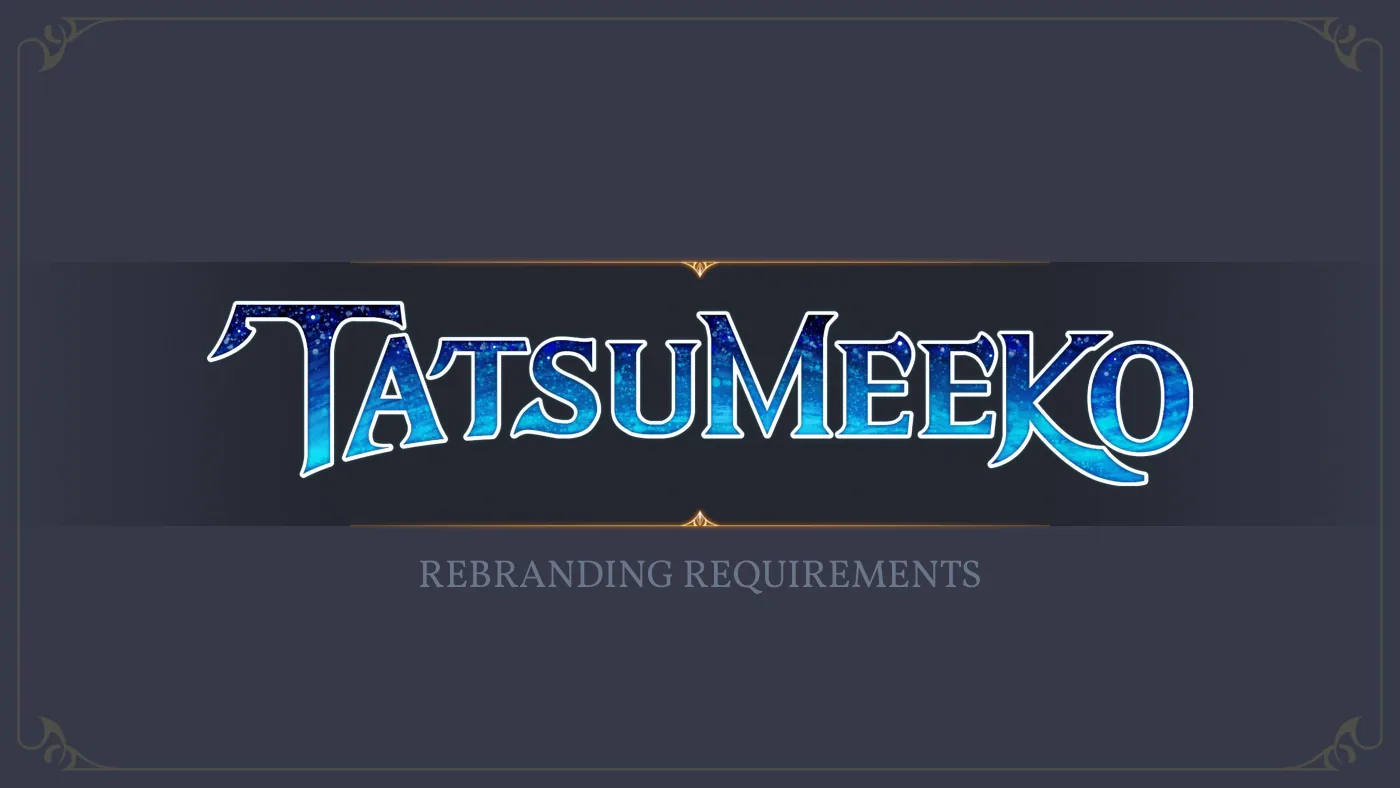 Rebranding kit title page